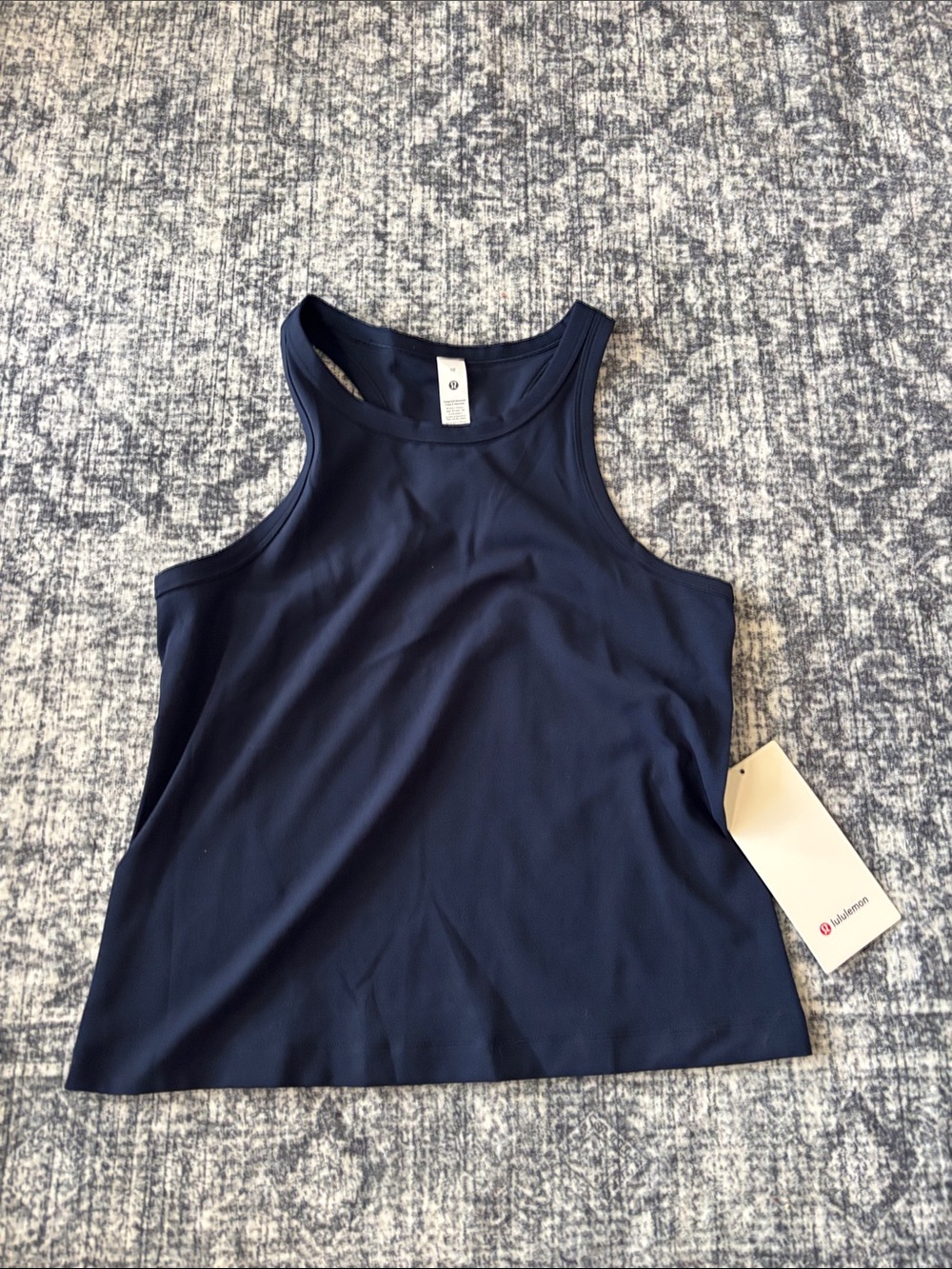 NEW Lululemon Women’s Align Waist-Length Racerback Tank - sz 10 - true navy